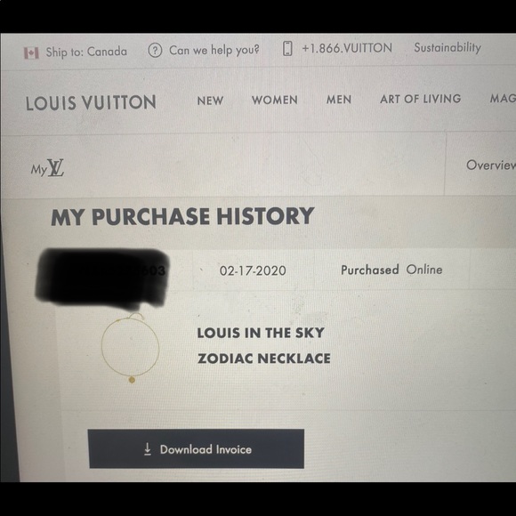 Louis Vuitton Zodiac necklace - Picture 3 of 7